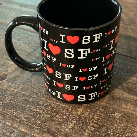 Large coffee mug. I ❤️ SF - Picture 4 of 4